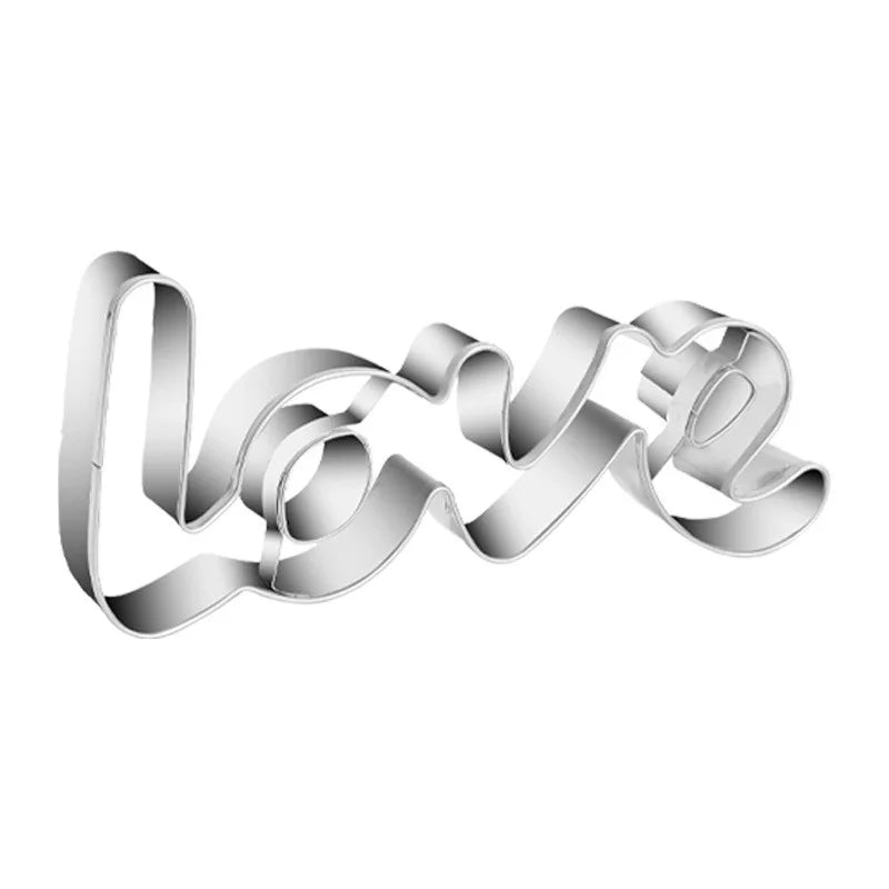 Love and Hearts Cookie Cutters